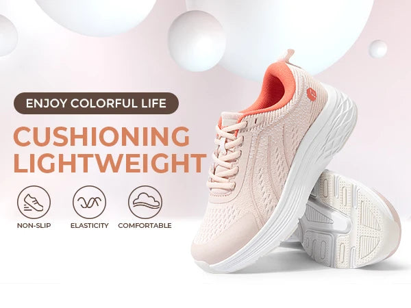 FitVille Women's Walking Shoes Running Sneakers/Lightweight Breathable Athletic Tennis Footwear Sport Shoes
