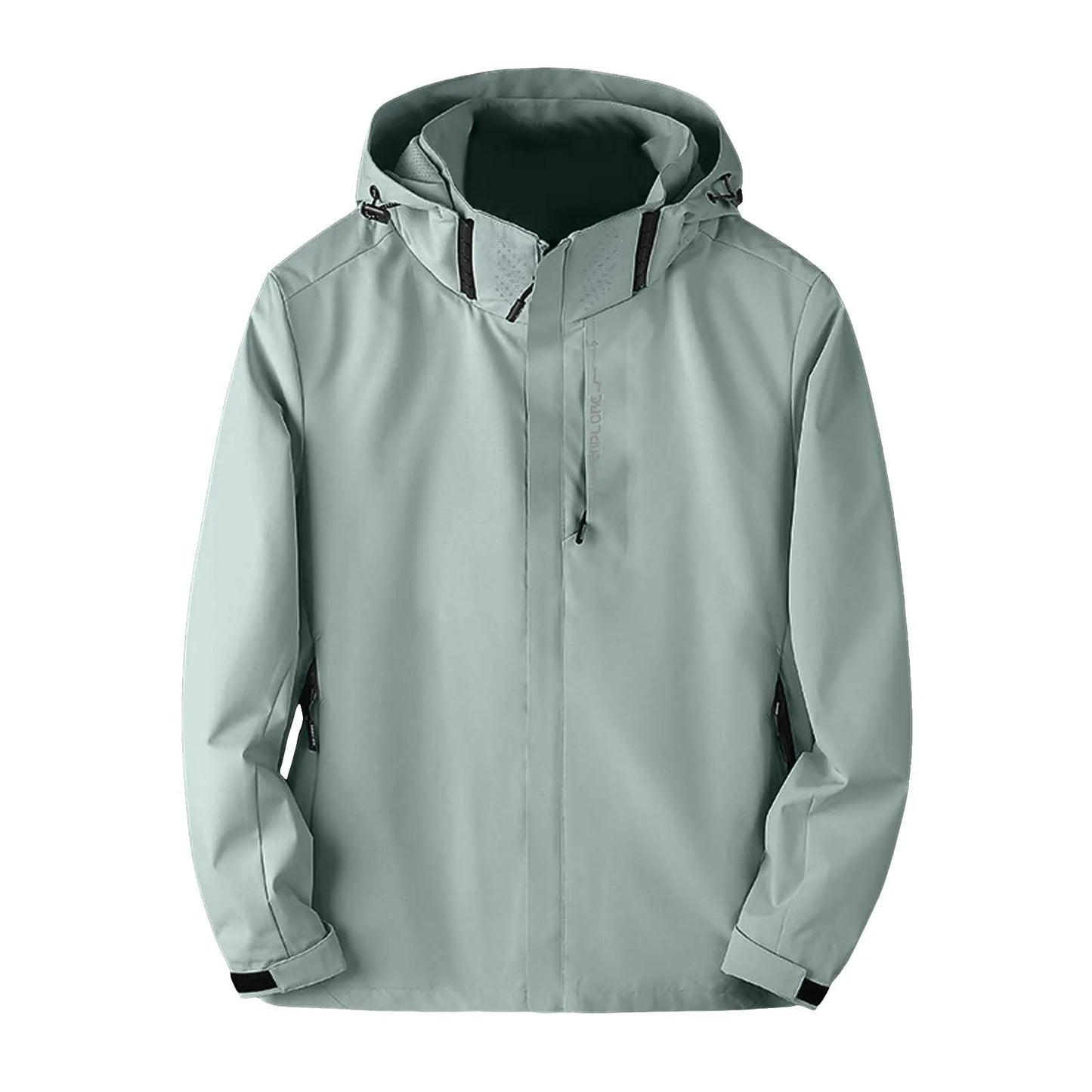 Women's Solid Lightweight Hiking Jacket Waterproof Softshell Rain Jacket/With Hood Outdoor Trekking Camping Jacket Windbreaker
