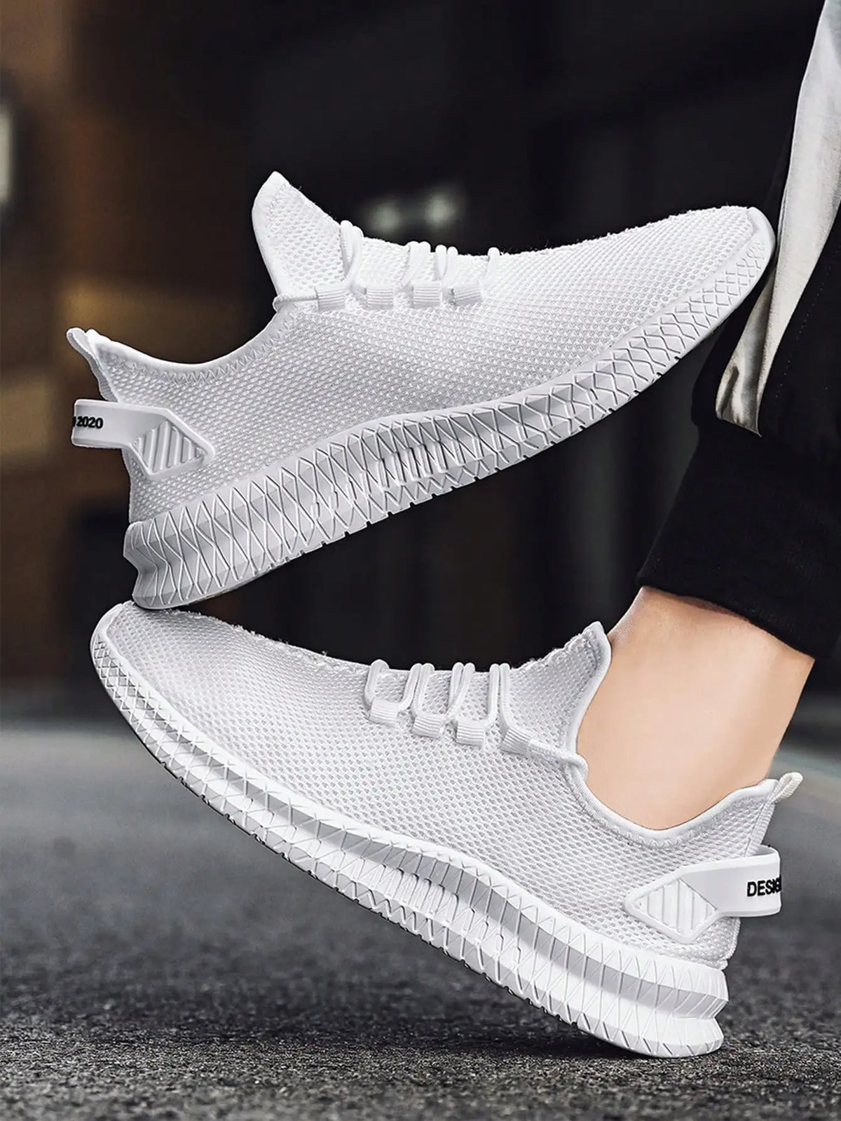 Men's Low-Help With Anti-Slip And Wear-Resistant Four Seasons/Breathable Fashion Lightweight Men's Shoes Casual Shoes Running