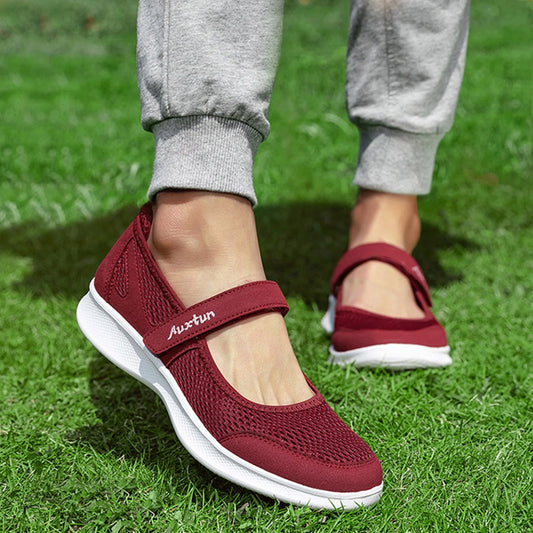 Outdoor Walking Women's Tennis Shoes Durable Shoes/Woman Platform Sneakers Ladies Shoes