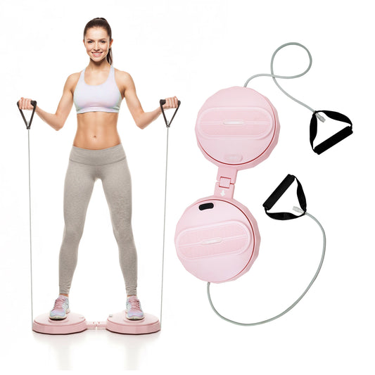 Waist Twister Machine Exercise Tool, Ab Twister Board with the Smart/LED Digital Monitor, Noiseless Ab Twister for Home Gym
