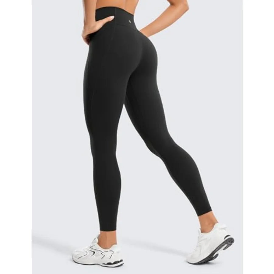 Butterluxe Workout Leggings Pockets 25'' High Waisted/Gym Women's Yoga Pants Buttery Soft Leggings