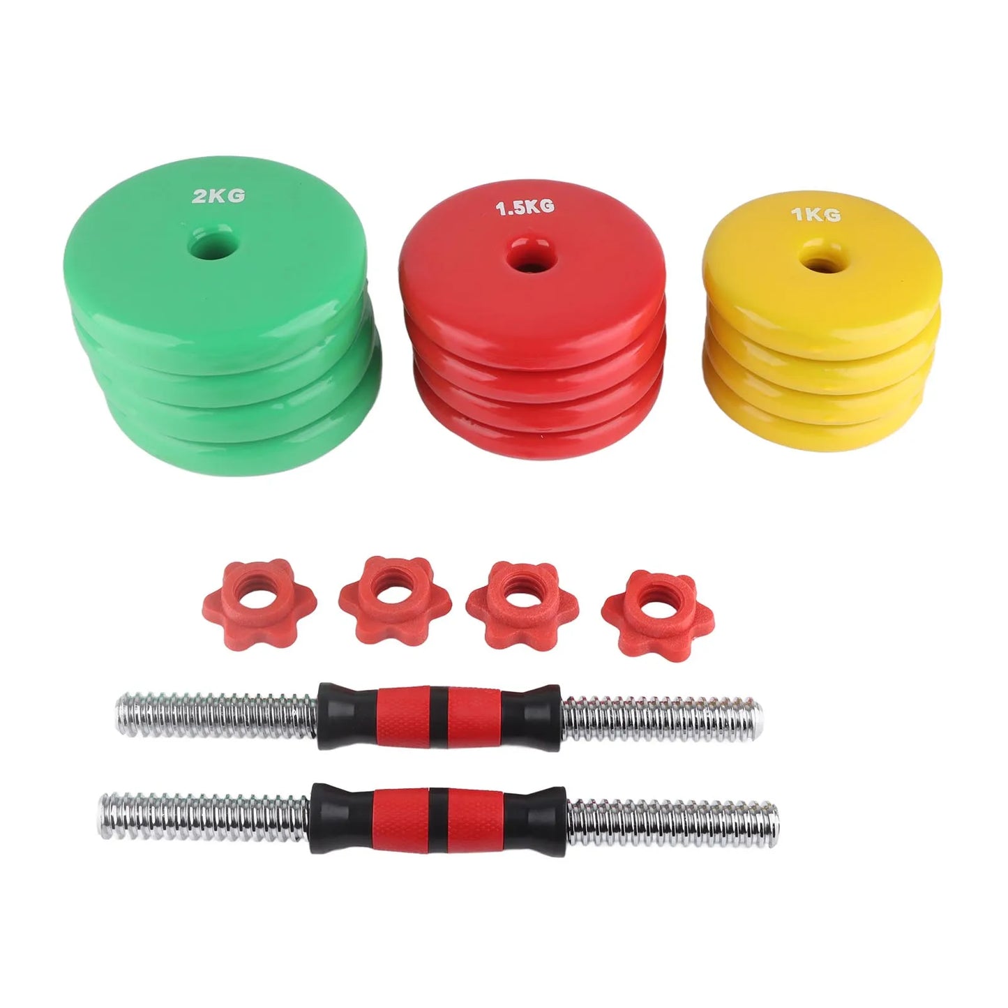 Colorful Removable Non Slip Grip Fitness Gym Home Weight Lifting Hand/Dumbbell Colorful Dumbbell Fitness Dumbbell Hand Dumbbell