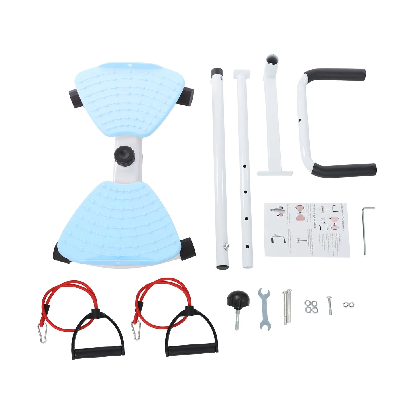 Waist Twisting Fitness Tool Waist Twister Board Ab Twist Board/Home Gym Exercise Twist Board with Handrail