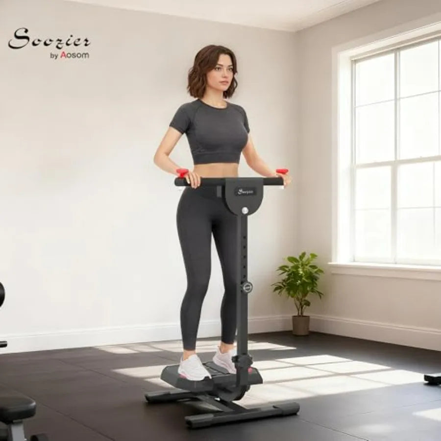 Foldable Ab Twister Board for Waist Trimming with Screen Showing Time/Calories Ab Workout Equipment for Women and Men