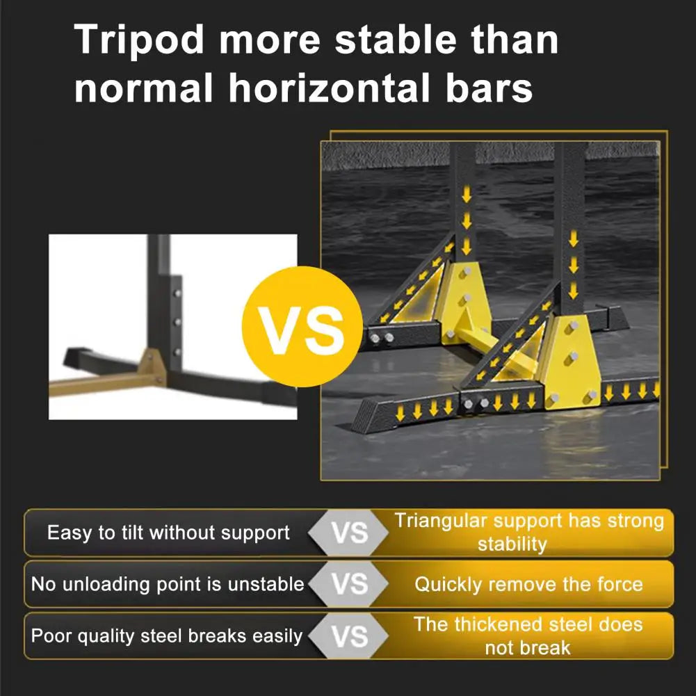 Pull Up Station, Portable Pull-up Bar Station Free Standing Pull Up Bar for Home Gym/Pull Up Stand Station 400LBS with 11 Gear Adjustment