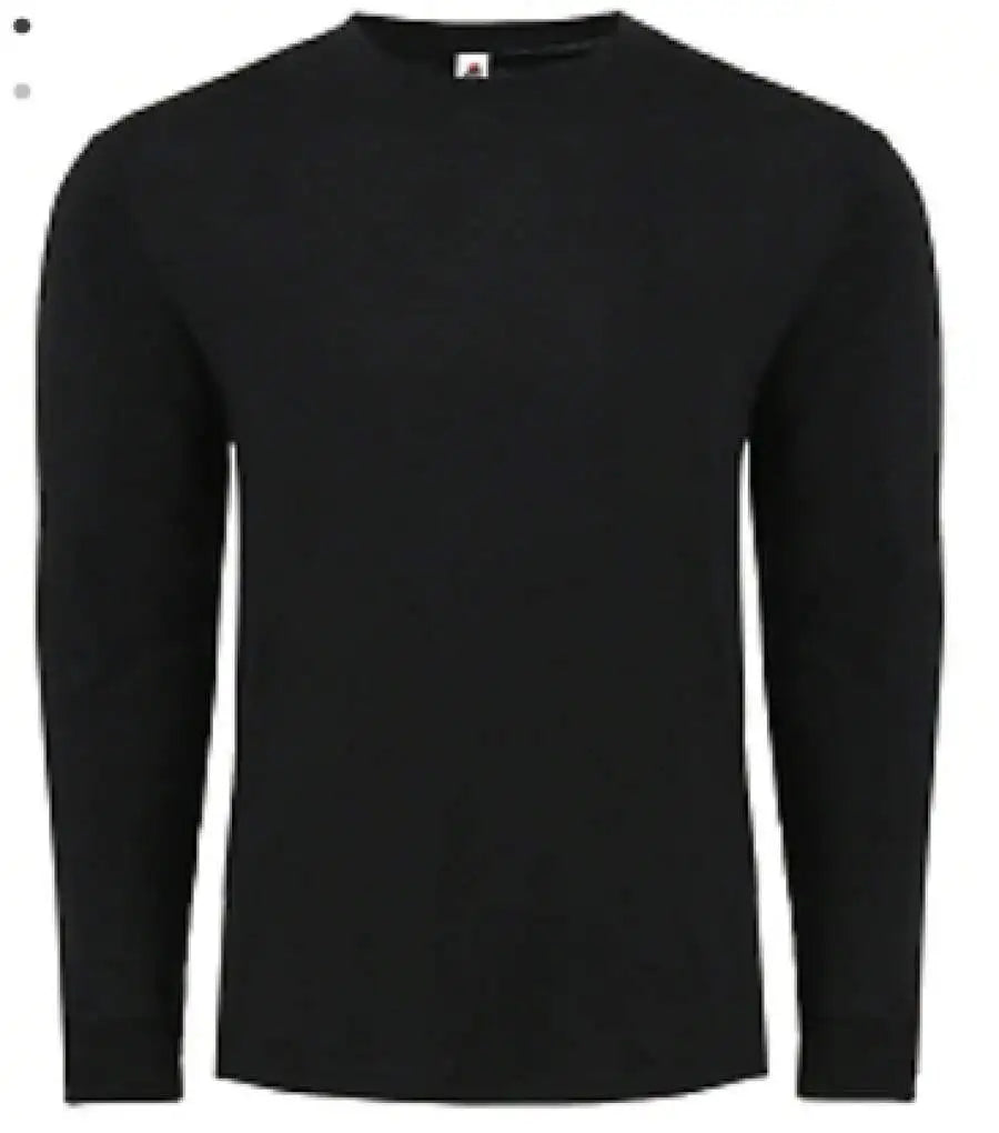 Men's Casual Round Neck Long Sleeve T-Shirt/Solid Color Comfortable Cotton Tee