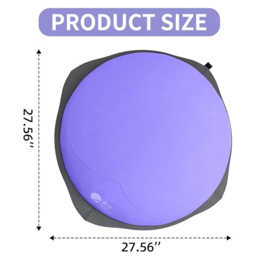 27.5 inch Anti Skid Surface Workout Equipment for Home Gym/Balancing Ball Half Ball Balance Trainer for Core Training