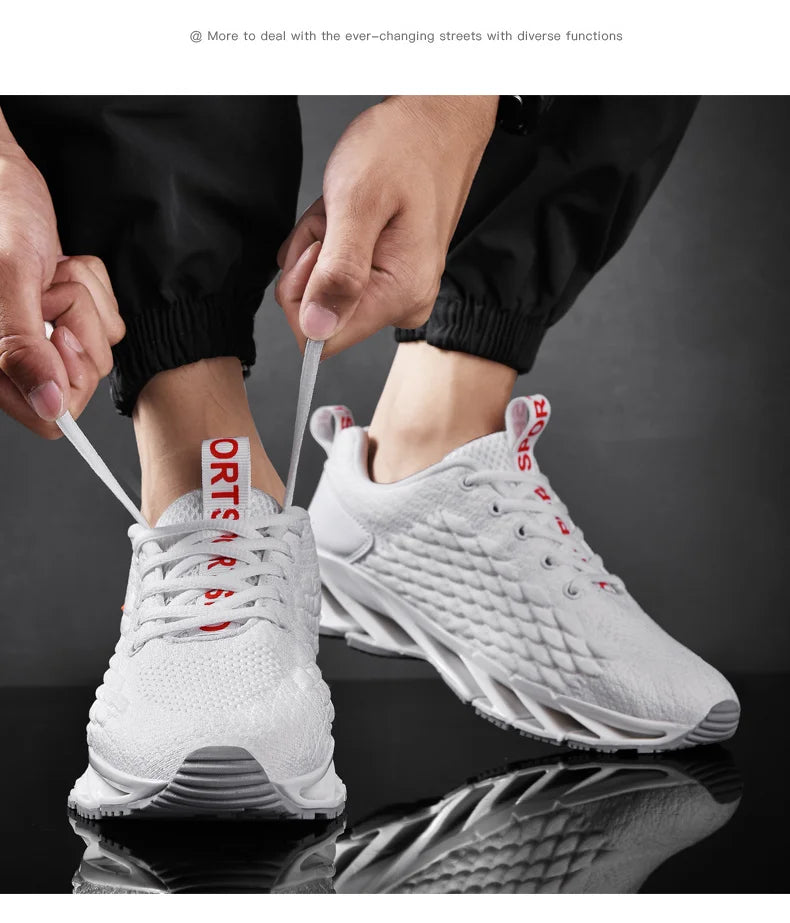 Fashion Men Running Shoes Comfort Men's Walking Sneakers Breathable/Casual Shoes Non-Slip Sports Shoes