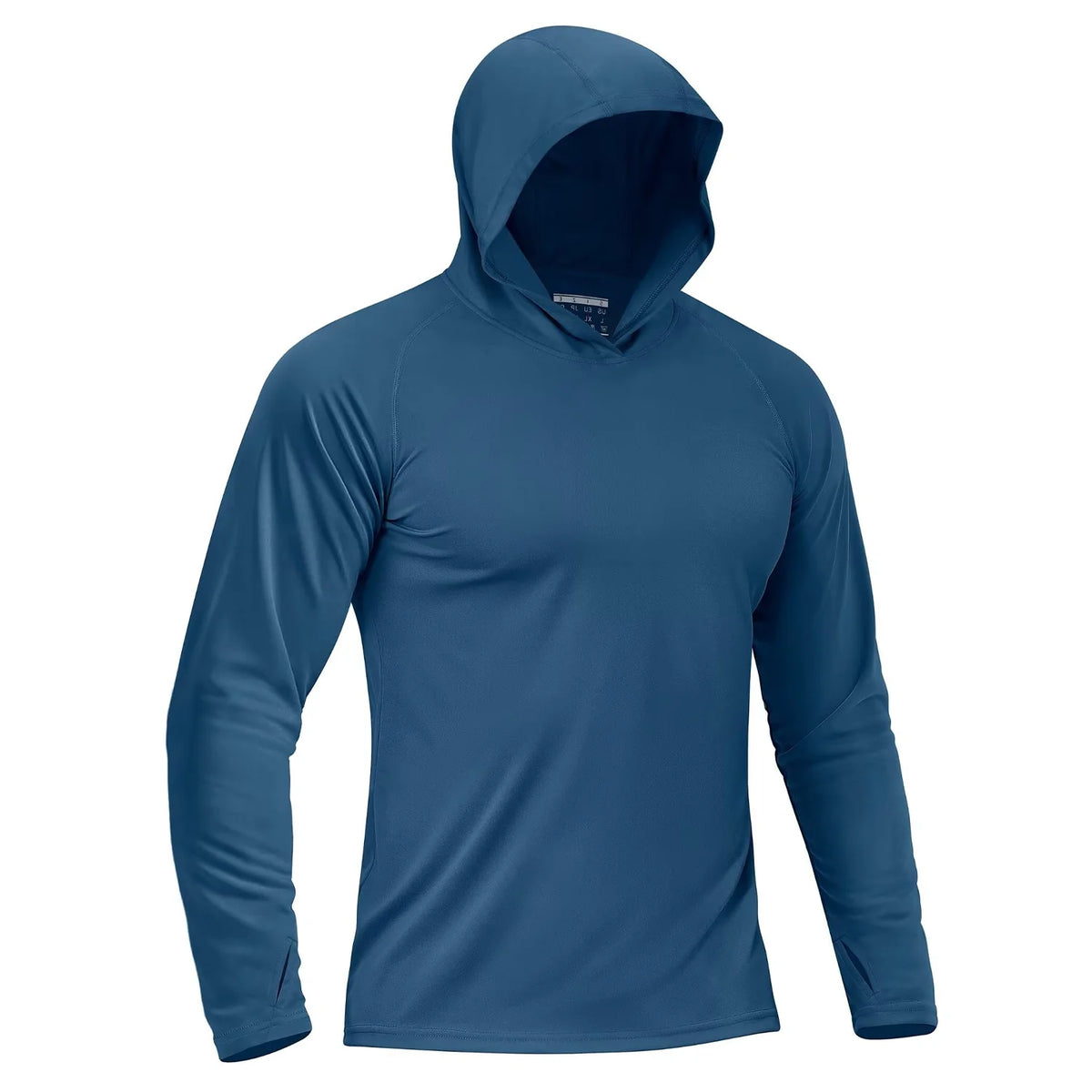 Men's UPF 50+ Sun Protection Hoodie Shirt Long Sleeve Quick Dry/Fishing Shirt Lightweight Outdoor Hiking Workout T-Shirt