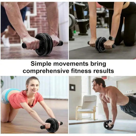 Abdominal Wheel, Ab Roller For Abdominal Exercise Machine/Abs Workout Equipment Core Strengthening Trainer Fitness