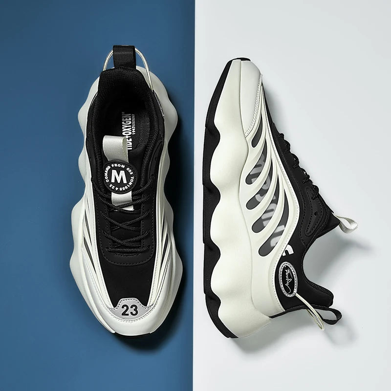 Men's Luxury Casual Sneakers Breathable Running Shoes/Fashion Loafers Male Tennis Trainer Race Comfortable Shoes for Men