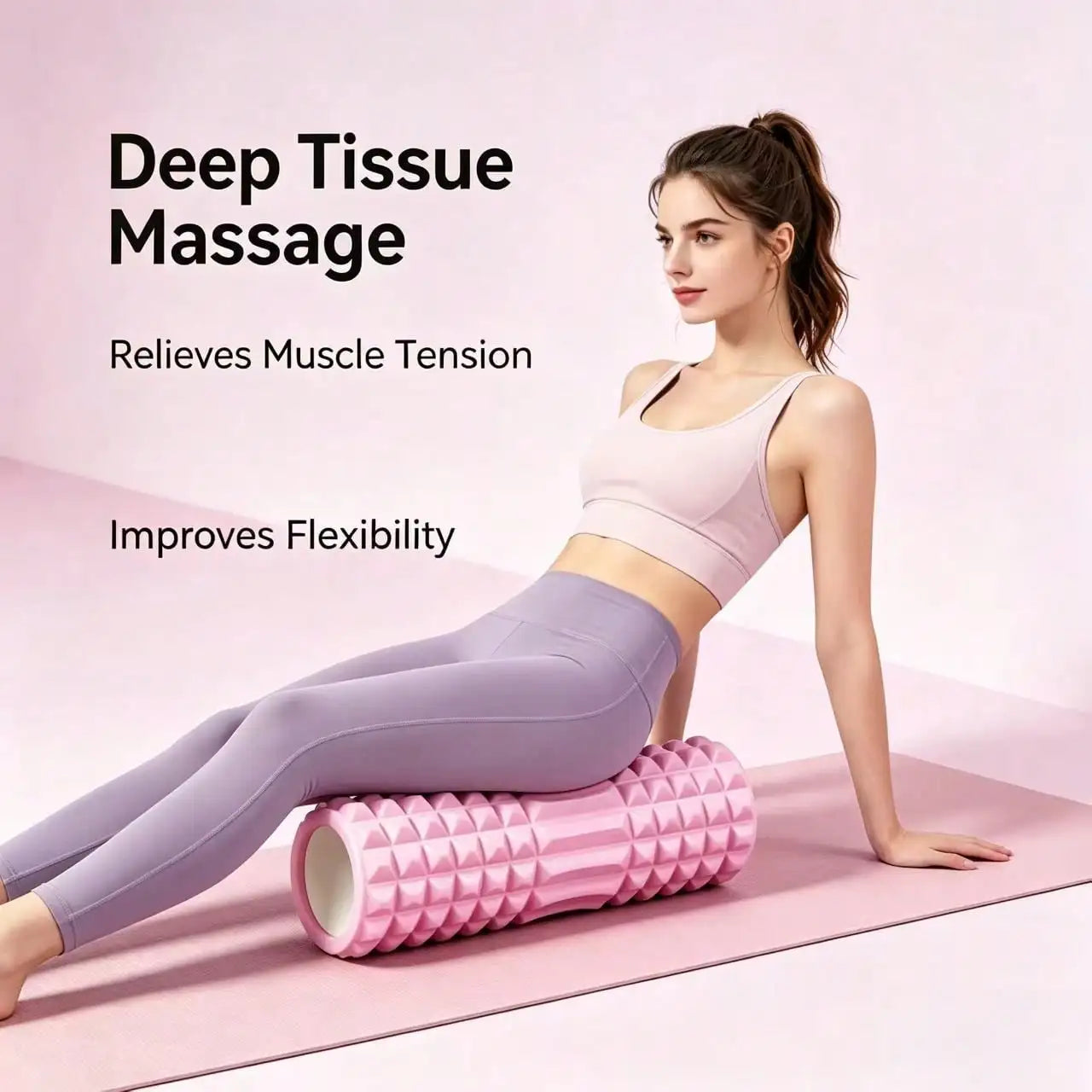 Yoga Stretch Bands Set, Versatile Latex Resistance Loops For Pilates/Squat Glute Training, Physical Therapy & Mobility Fitness