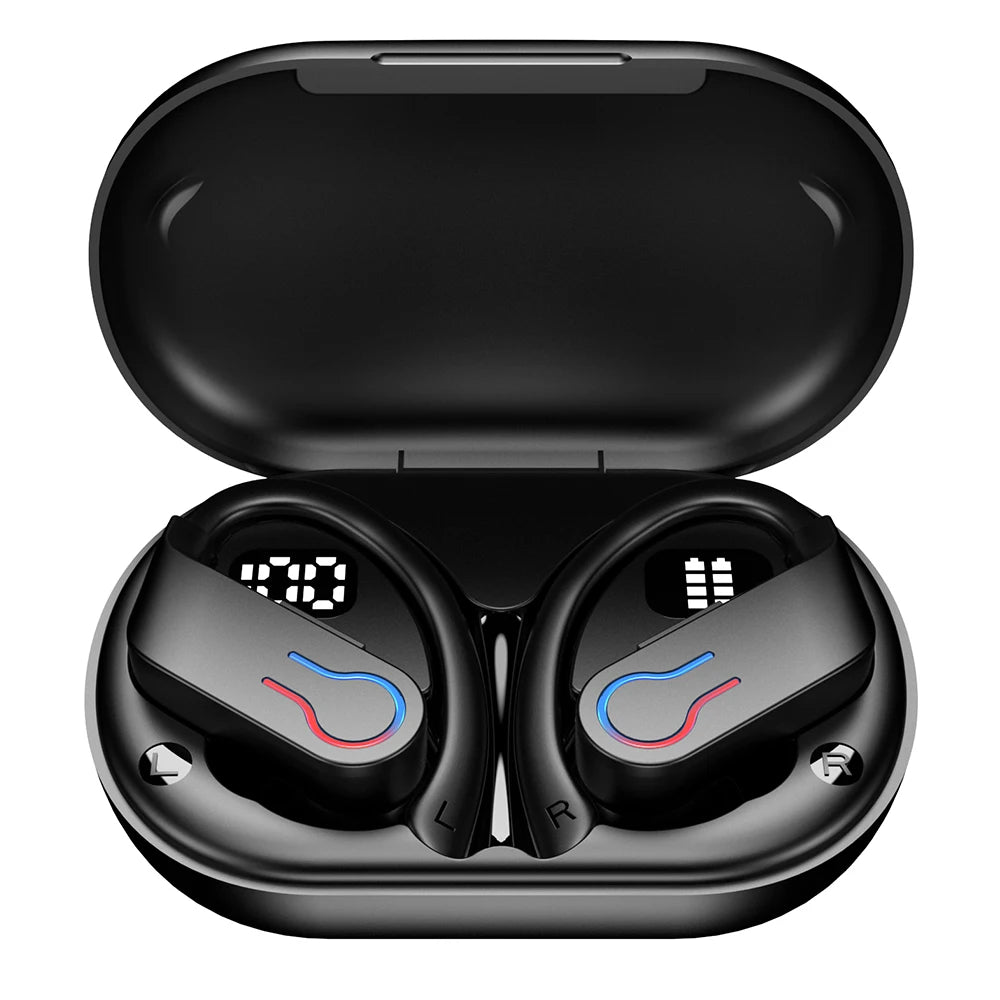 Mpow Q63 Bluetooth 5.3 Earphones Sports Headset Wireless In-Ear/200H Standby Time IPX7 Waterproof HiFi Stereo Gaming Earbuds