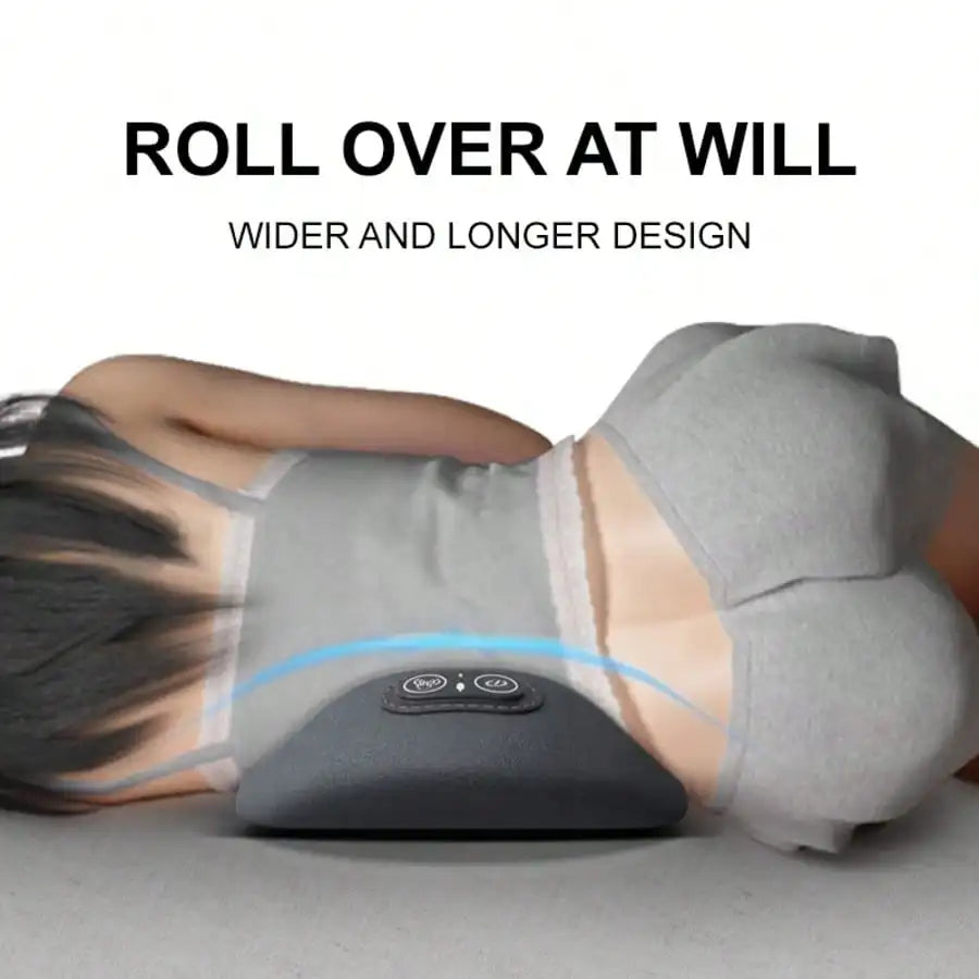 3-In-1 Back & Neck Massager With Heating Vibration & Air Compression/Back Support Pillow Ideal Gifts For Parents Home/Office