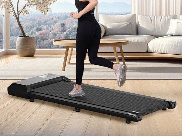 300lbs Treadmill for Home 2.5HP Treadmills Walking Pad LCD/Digital Data Display 2in1 Walking Running Fitness Exercise Machine