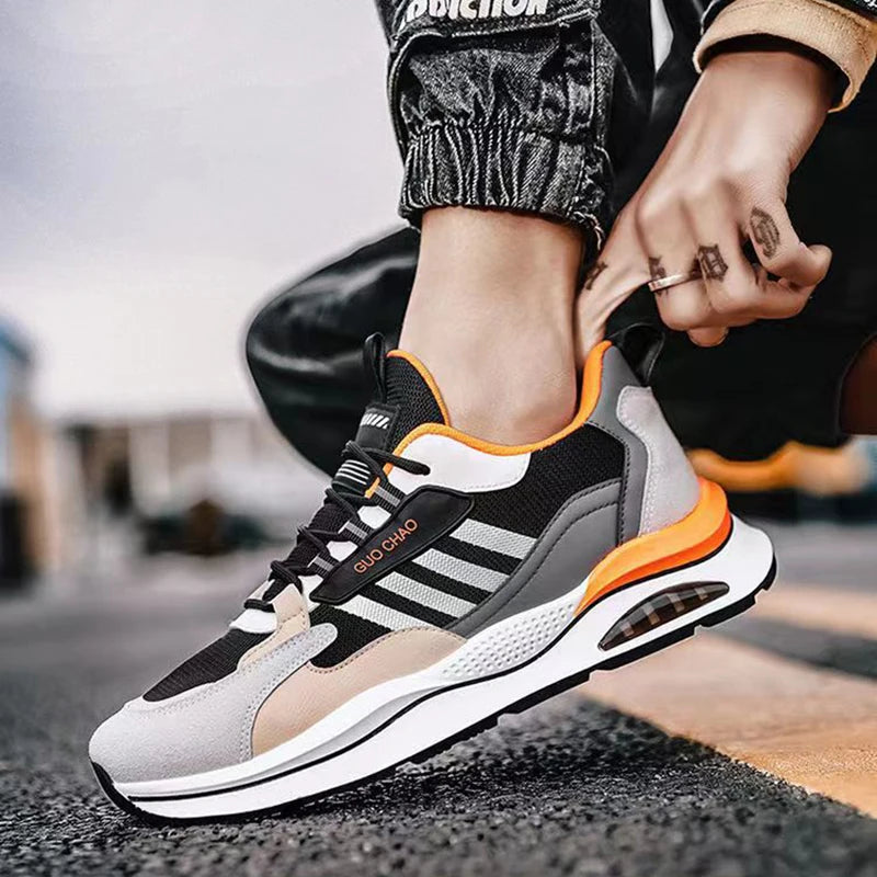 Casual Sneaker for Men Outdoor Comfortable Men's Sports Sneakers/Breathable Fashion Slip-on Mans Shoes Spring Summer