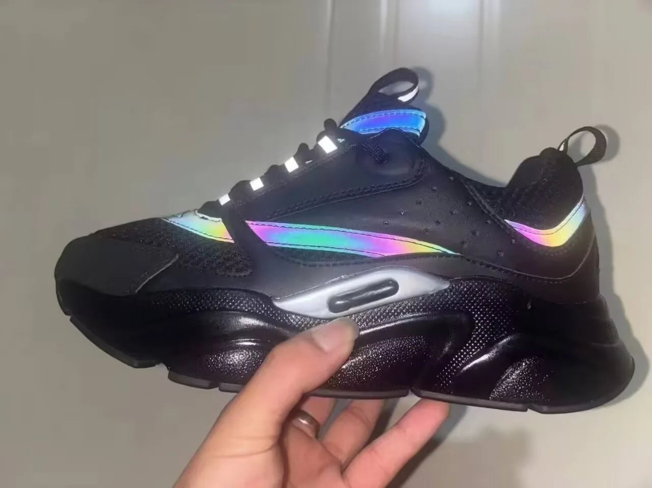 2026 D-style B22 fashionable thick-soled sneakers breathable vintage/height-increasing couple shoes casual fashion shoes