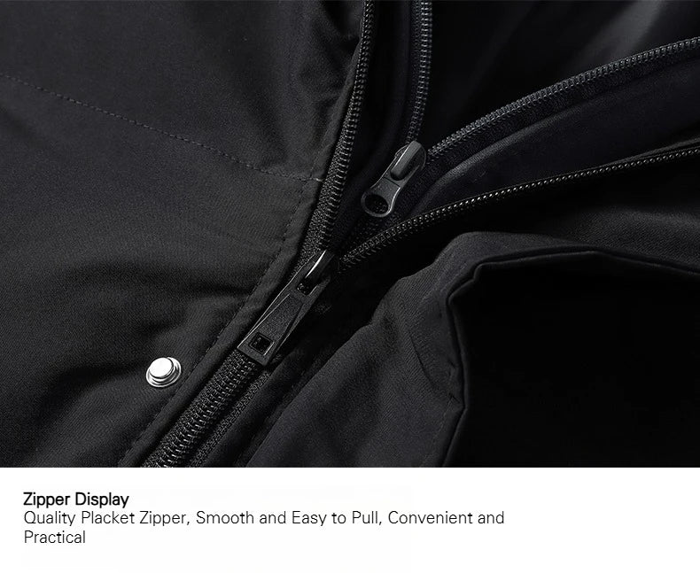 Fashion Men's Hooded Parka Jackets Thick Warm Outdoor Streetwear/Casual Winter Quality Male Puffer Jacket Couple Coats