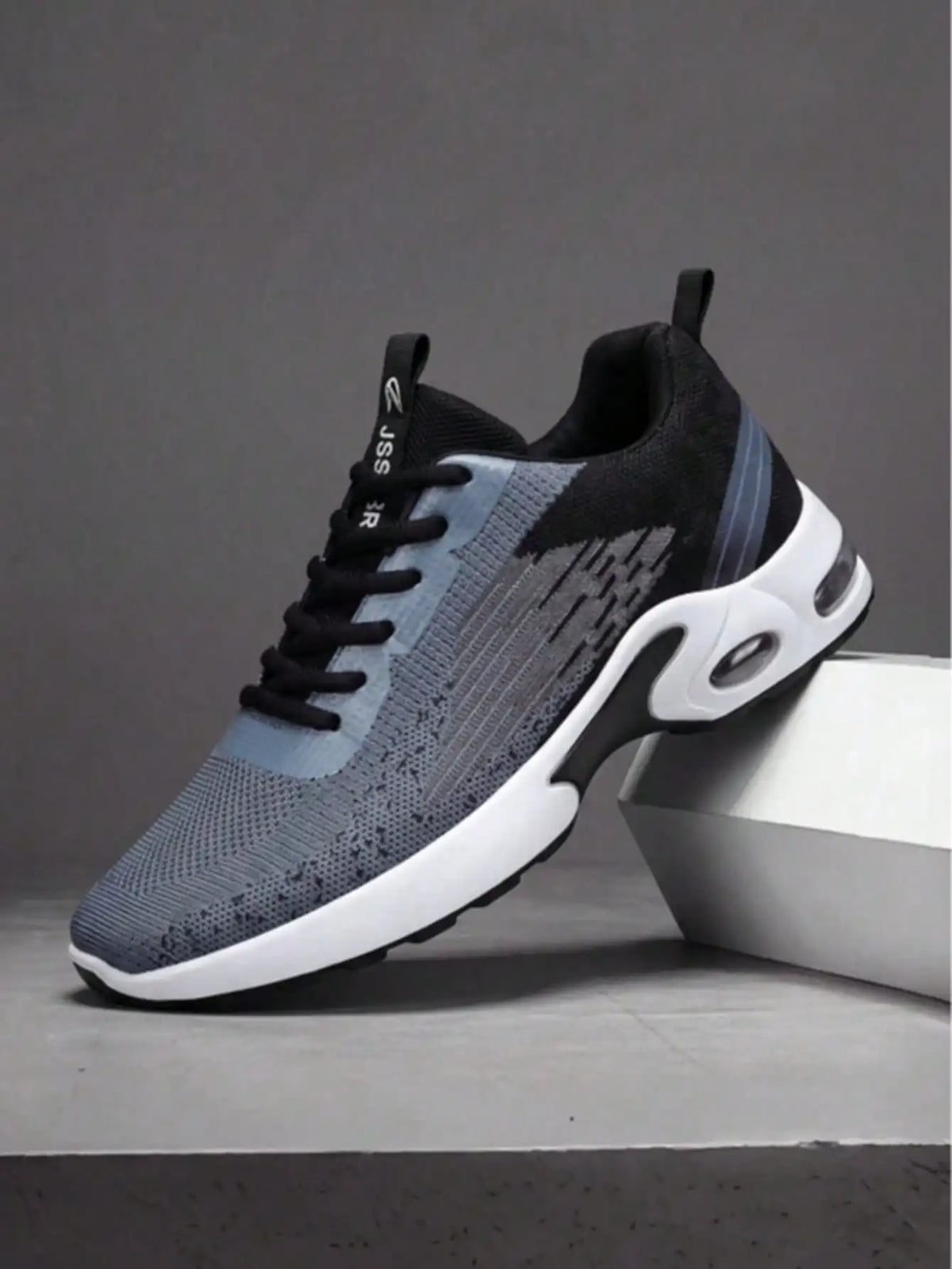 Lightweight Breathable Men's Running Shoes With Shock-Absorbing Sole/Non-Slip Wear-Resistant, Perfect For Daily Workouts