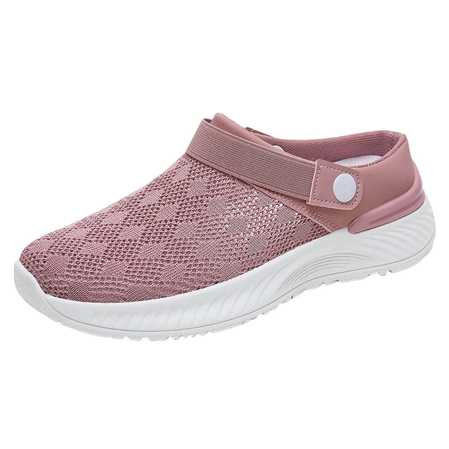 Summer Breathable Slippers Solid Color Mesh Slip On Ladies/Platform Sports Shoes For Women Hiking Soft Sole Sandals