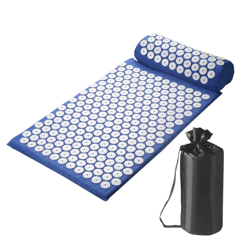Massager Mat Shakti Mat Massage Yoga Mat Acupressure Relieve Stress/Back Body Pain Spike Mat Acupuncture Massage Cushion