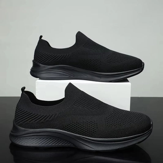 Sneakers Lightweight Loafers Summer Mesh Soft Sole Running/Plus Size Walking Men Outdoor Breathable Casual Shoes