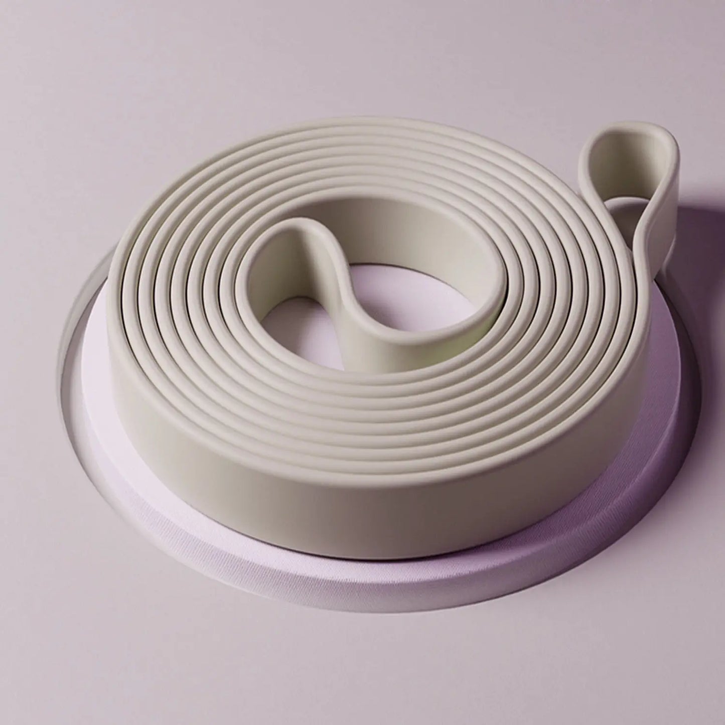 WOSWEIR-Ladies Silicone Fitness Stretch Band for Yoga Resistance Training/Tensile Stretching Pull-Up Assisted Exercise Band