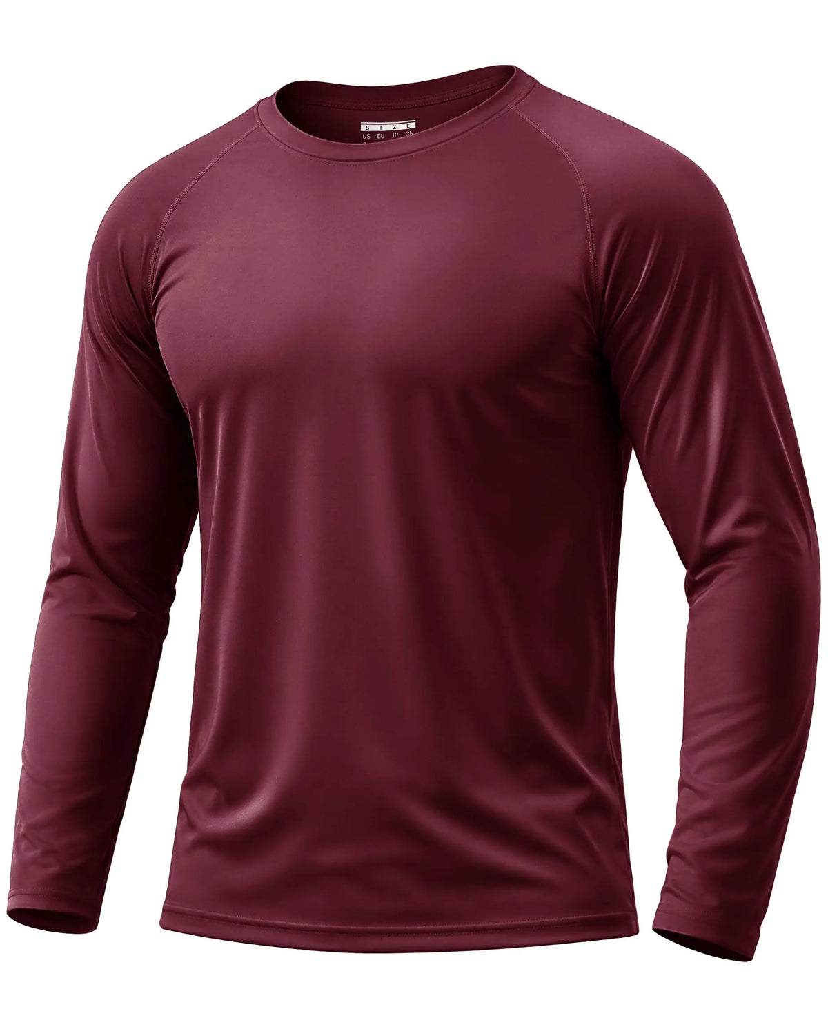 Men's Sun Protection Shirt UPF 50+ Long Sleeve/Quick Dry Performance T-Shirt for Running Workout Golf