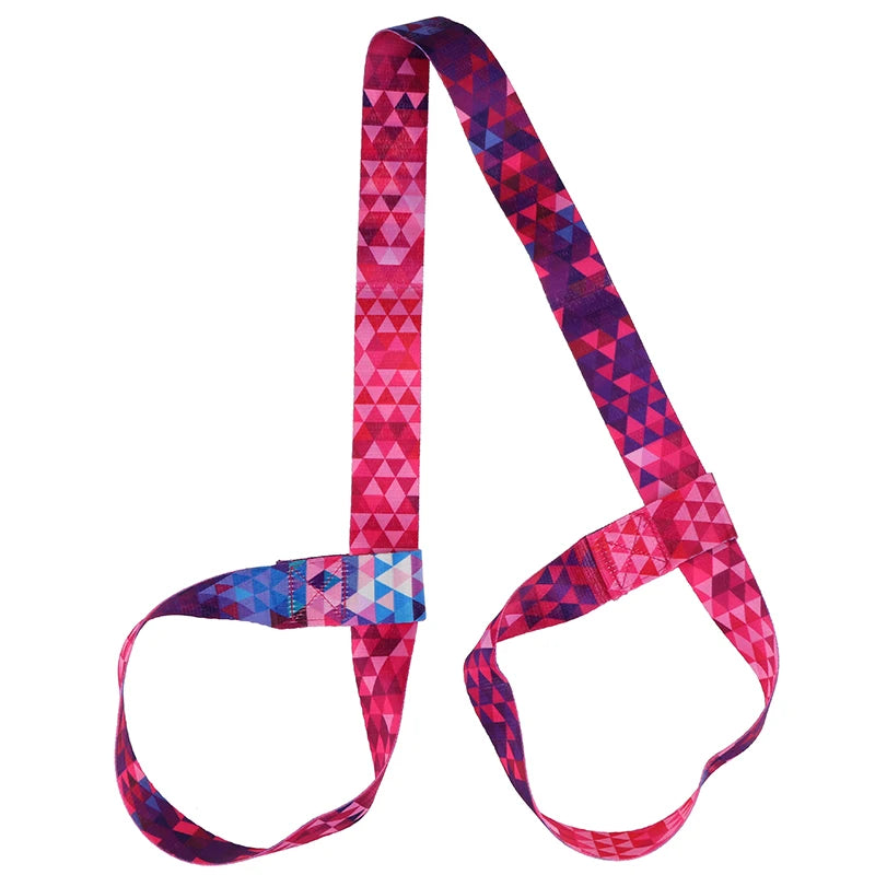 1PC Yoga Mat Strap Stretch Adjustable Yoga Mat Carrier/Shoulder Strap Yoga Belt