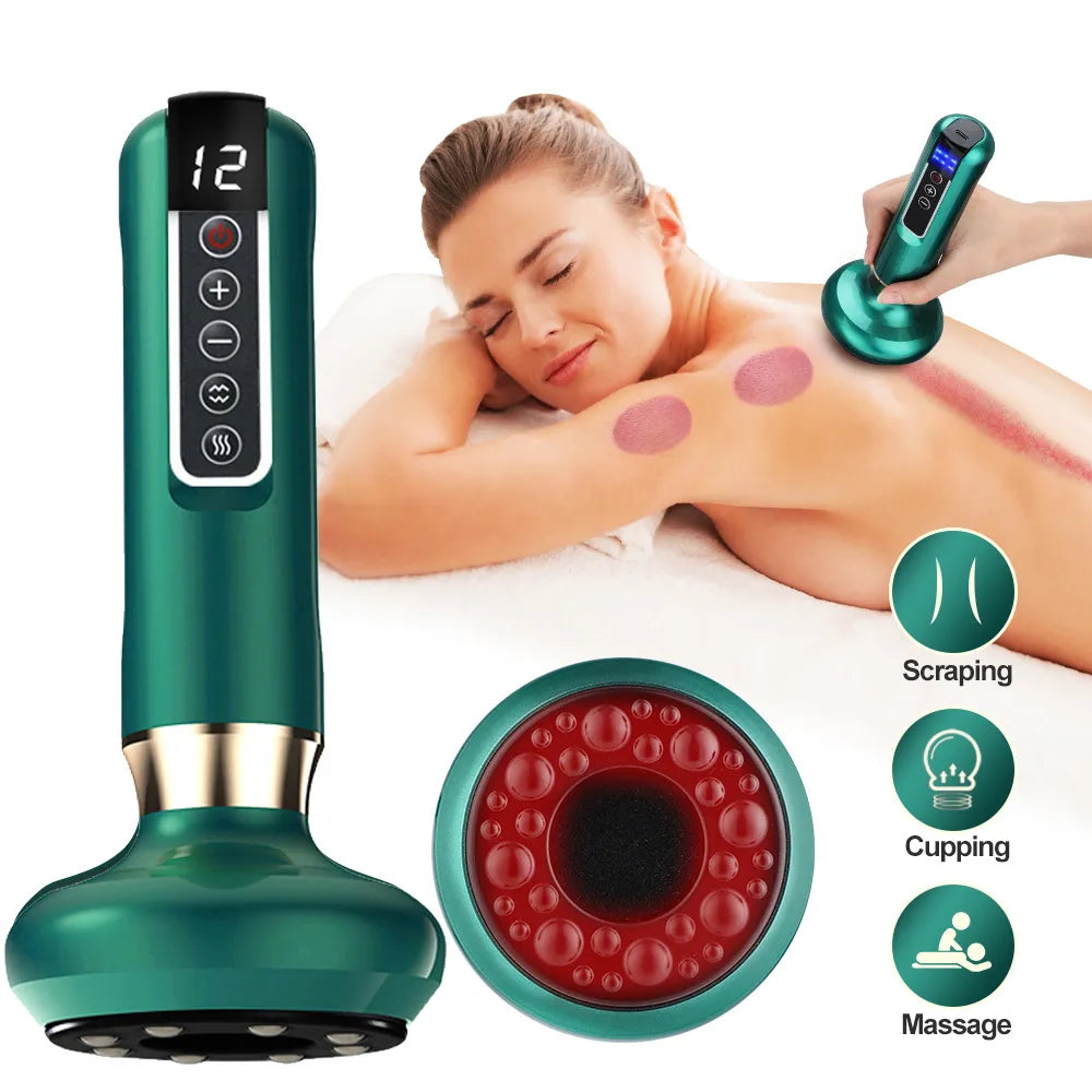Electric Cupping Massage Set Suction Cup/Anti Cellulite Massager Vacuum Body Massage
