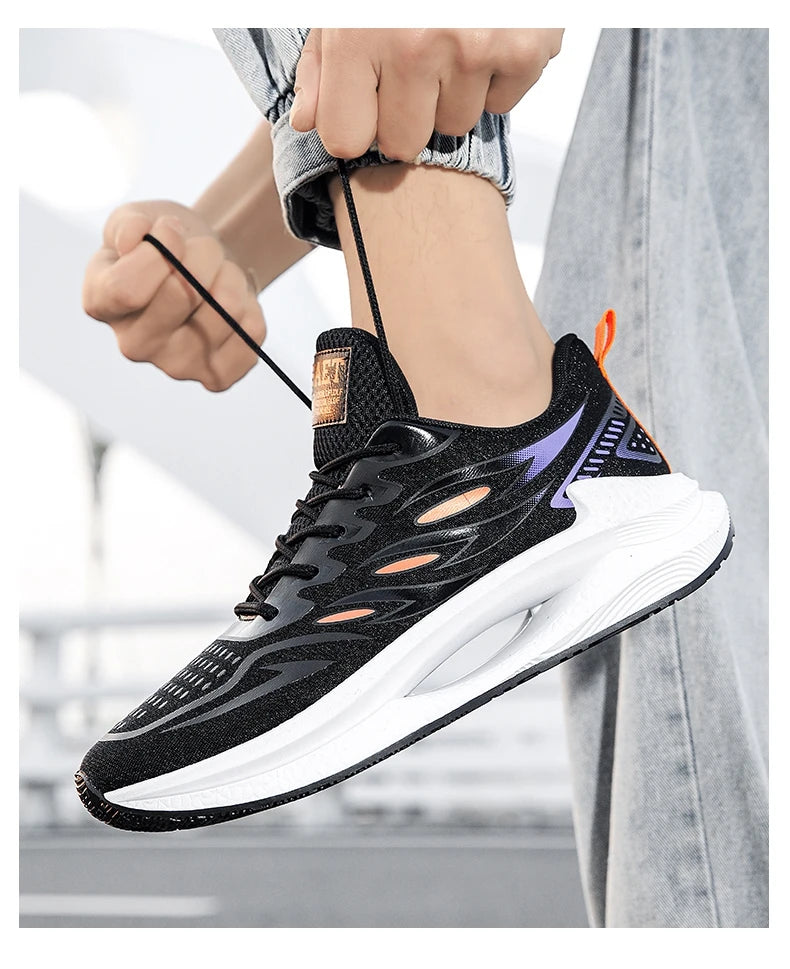 Men's Breathable Sports Shoes Spring New Mesh Casual Fashion/Versatile Trendy Men's Shoes Summer Running Shoes