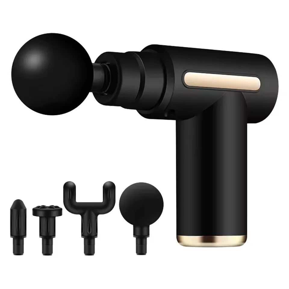 Massage Gun Fascia Deep Muscle Relax Body Neck Massager/Electric Fitness Equipment Noise Reduction Male Female Electric Fitness