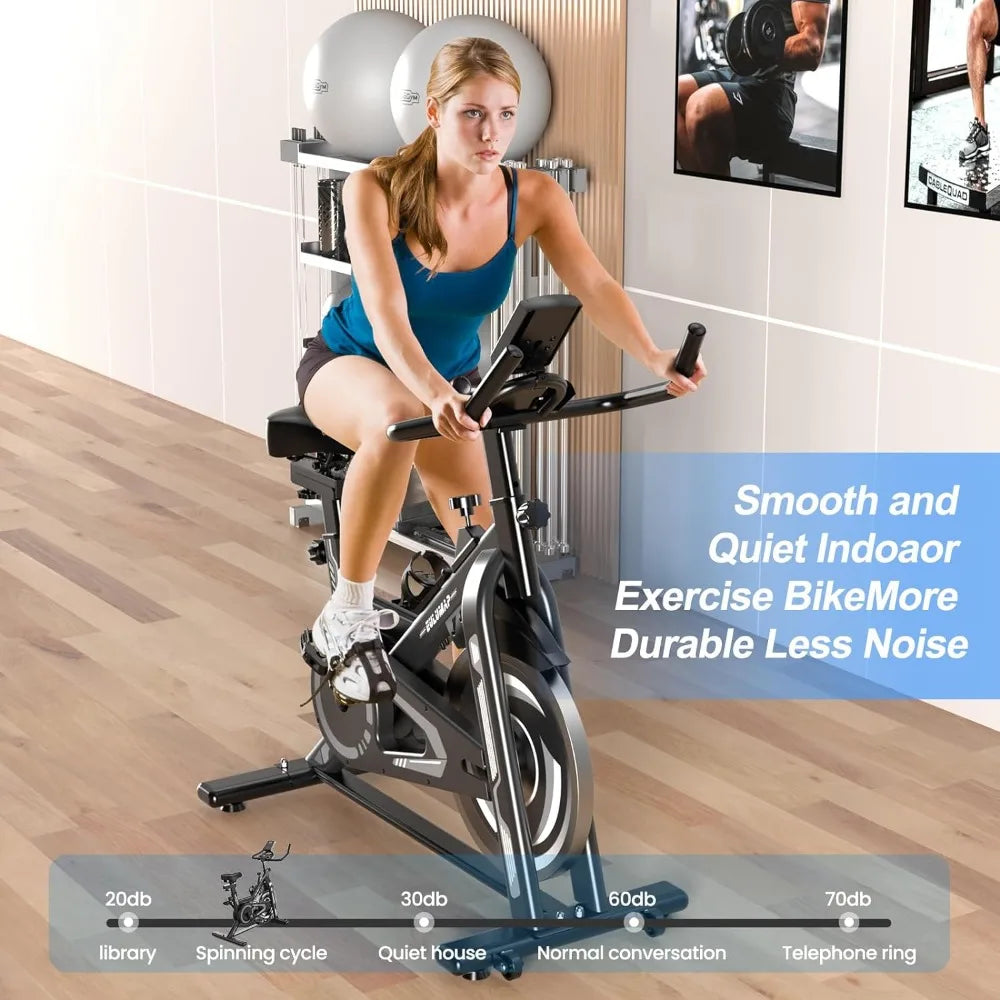 Exercise Bike-Indoor Cycling Bike Stationary/Home Indoor bike With Comfortable Seat