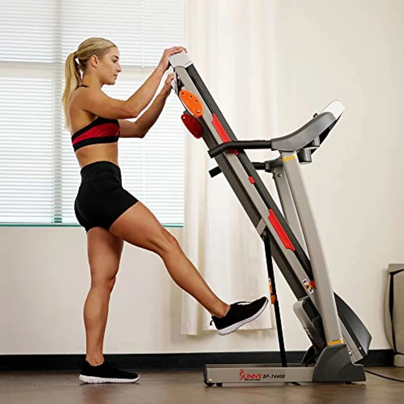 Sunny Health & Fitness Folding Incline Treadmill