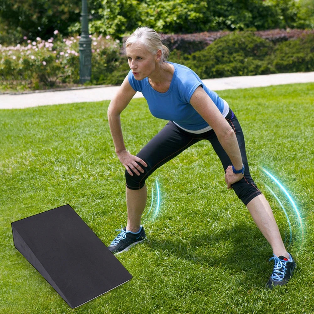 Yoga Wedge Blocks Squat Wedge Block Multi-Functional Calf Raise Block/Non-Slip Calf Stretcher for Home Gym