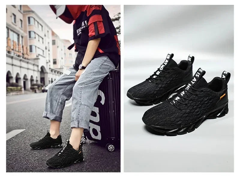 Fashion Men Running Shoes Spring Autumn/Sports Casual Shoes Breathable Non-Slip Man Sneakers