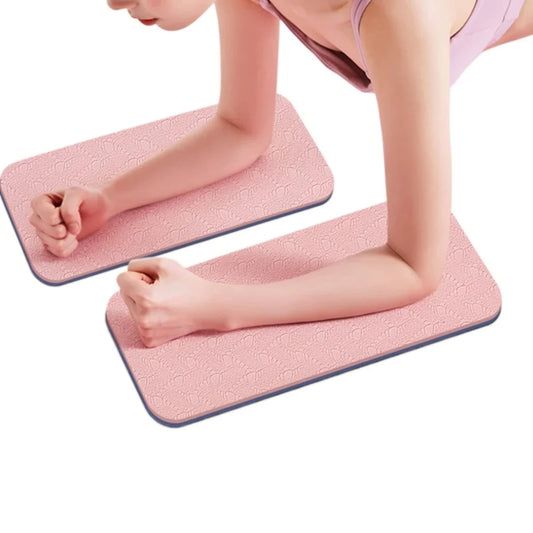 New Small Anti Slip Portable Abdominal Wheel Flat Support Elbow and Knee Pads/Indoor and Outdoor Gym Exercise Yoga Mats