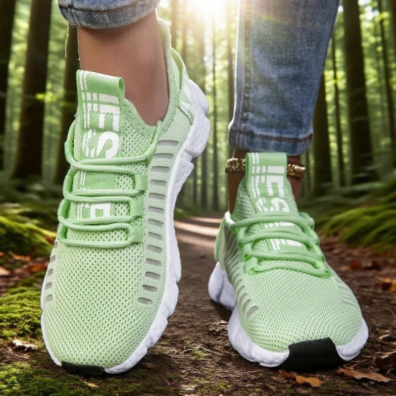 Soft Soled Women's Running Shoes Lightweight Jogging Sneakers/Breathable Anti Slip Fast Drying Fitness Tennis Shoes