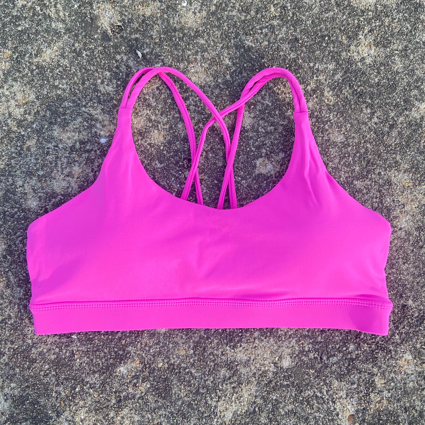 Solid Color Soft High Strength Women Cross Fitness Bra Tight Sport Top/Comprehensive Training Gym Yoga Underwear With Chest Pad