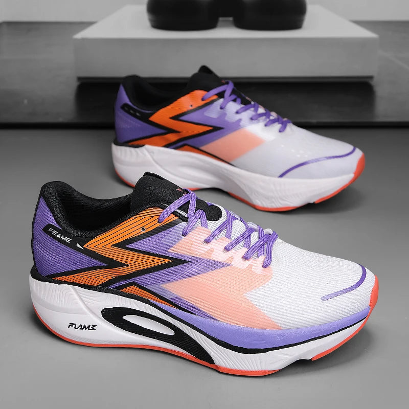 Men's Casual and Comfortable Solid Color Wear-Resistant/Jogging Shoes Breathable and Easy-To-Wear Sports Shoes