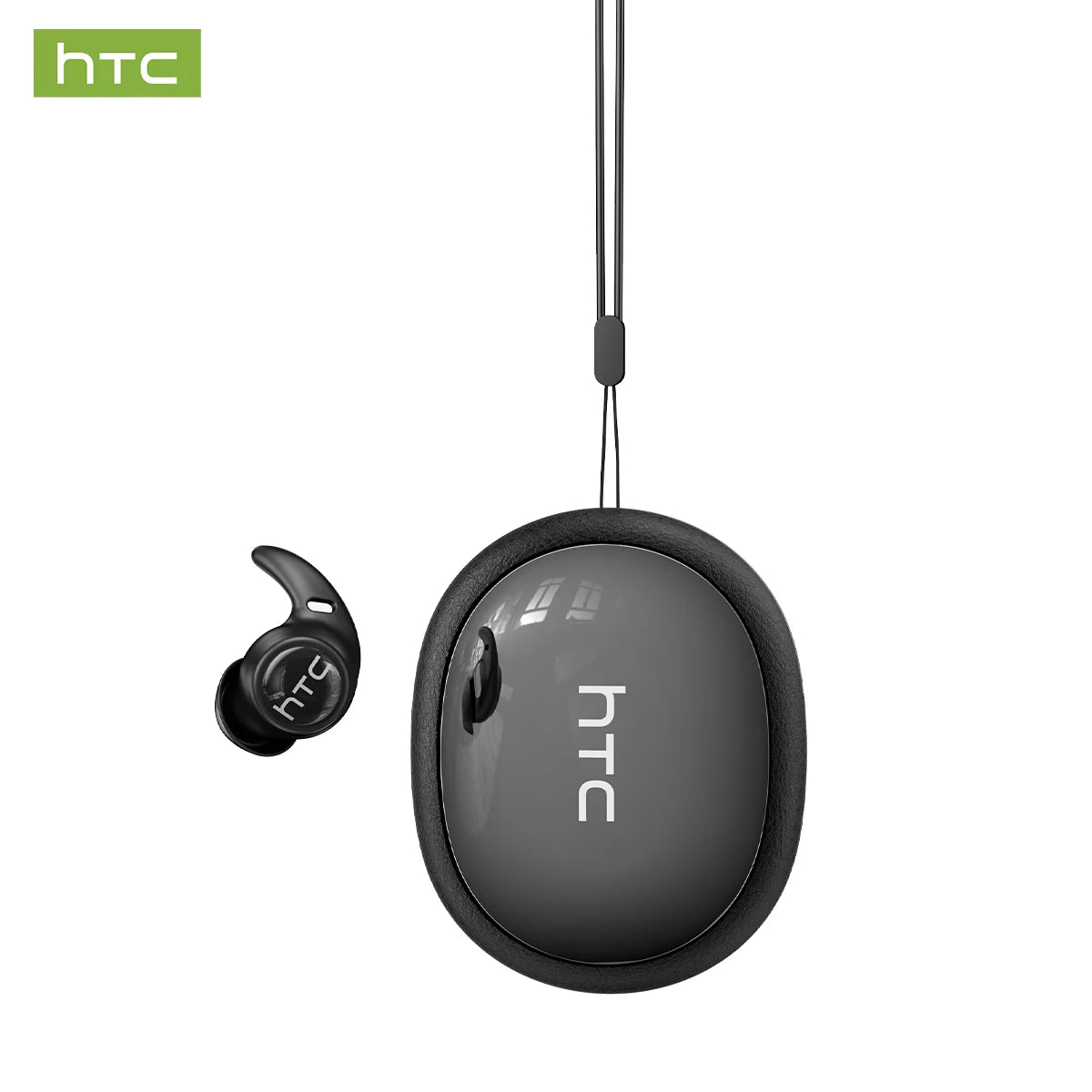 HTC NE76 OWS wireless earbuds with intelligent AI translation/50-hour battery life, low latency for music, the desk, sleep, and sport