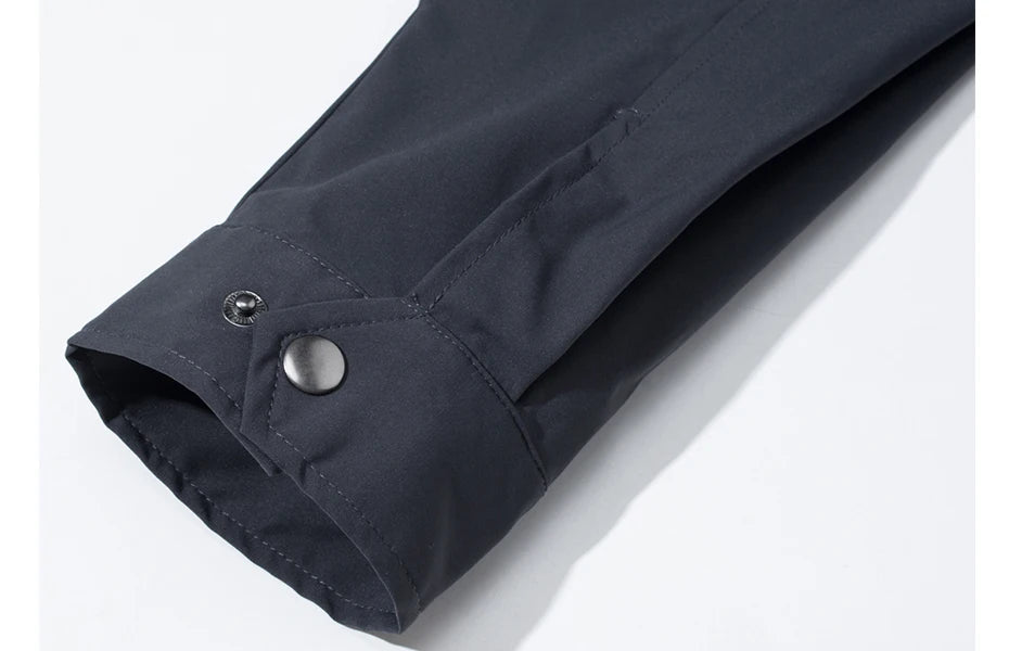 Men's Lightweight Windbreaker Jacket Full Zip Casual Jacket/Water-Repellent Coat with Zip Pockets Golf Work Outdoor