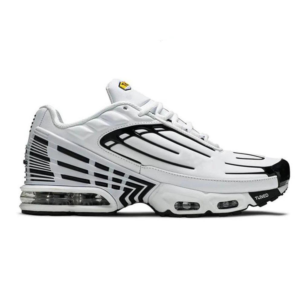 designer Tuned Tn Plus 3 Women's Running Shoes/Fashion Trainers Unity brown Bred Mesh Sneakers