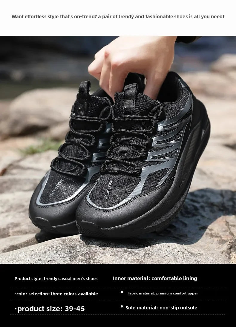 Extra Wide Feet Men Mesh Athletic Sneakers Lightweight Breathable/Casual Trainers Shock Absorb Insole Outdoor Jogging Footwear