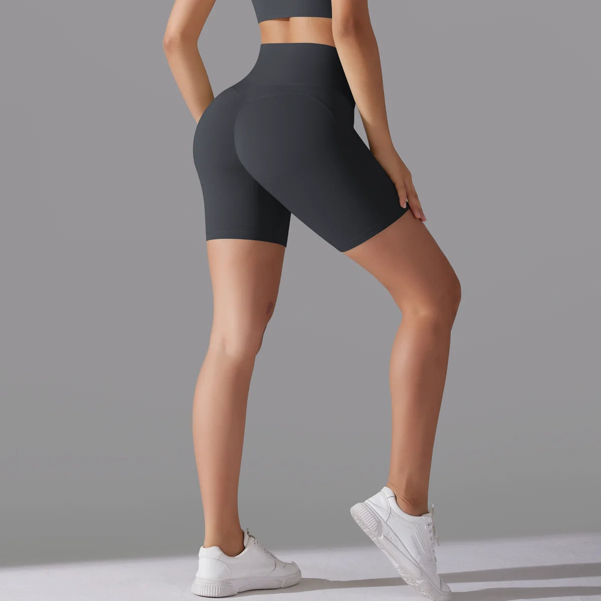Yoga Short Tummy Control Butt Lifting Gym Shorts Workout Gym Shorts/Fitness High Waist Quick Drying Cycling Workout Gym Shorts