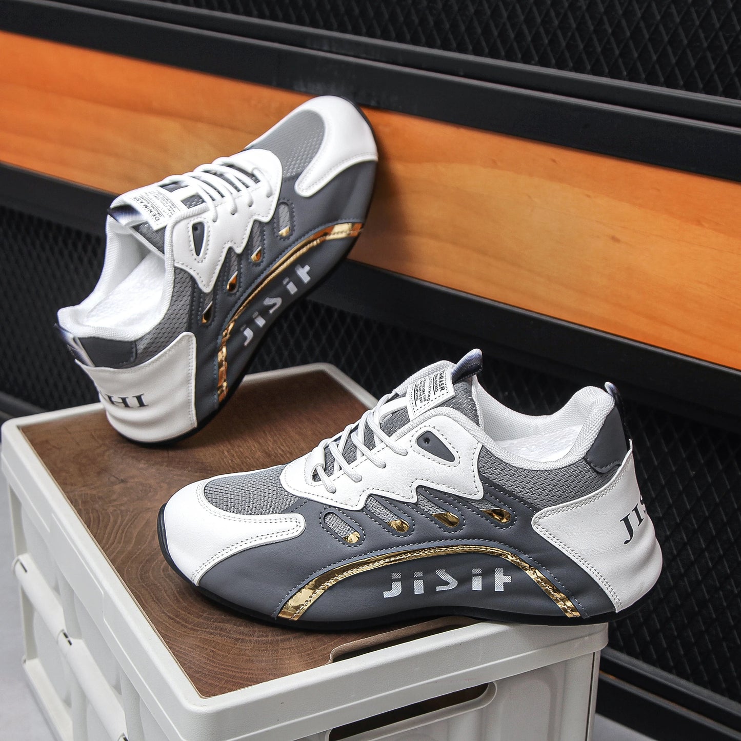 Men's trendy casual shoes with anti-slip laces for sports Suitable for students/Anti-slip durable versatile and comfortable