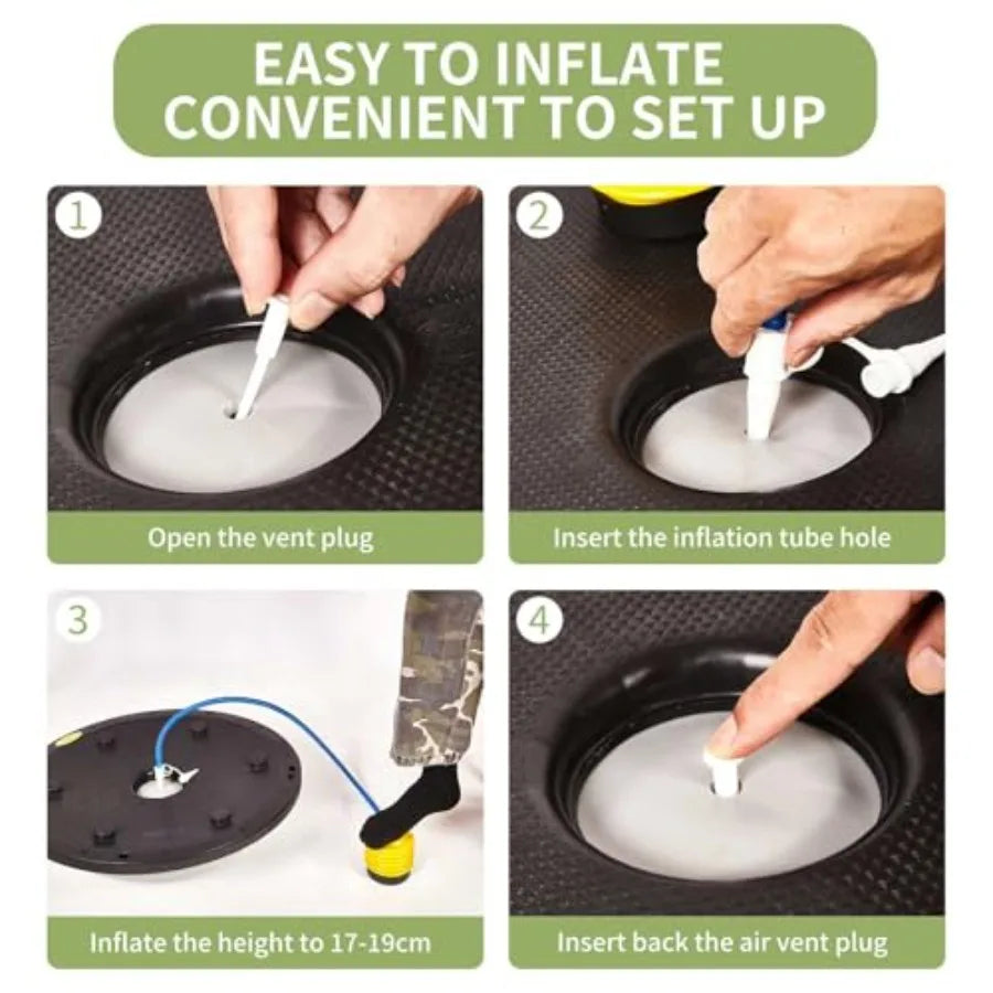 27.5 inch Anti Skid Surface Workout Equipment for Home Gym Balancing Ball/Half Ball Balance Trainer for Core Training