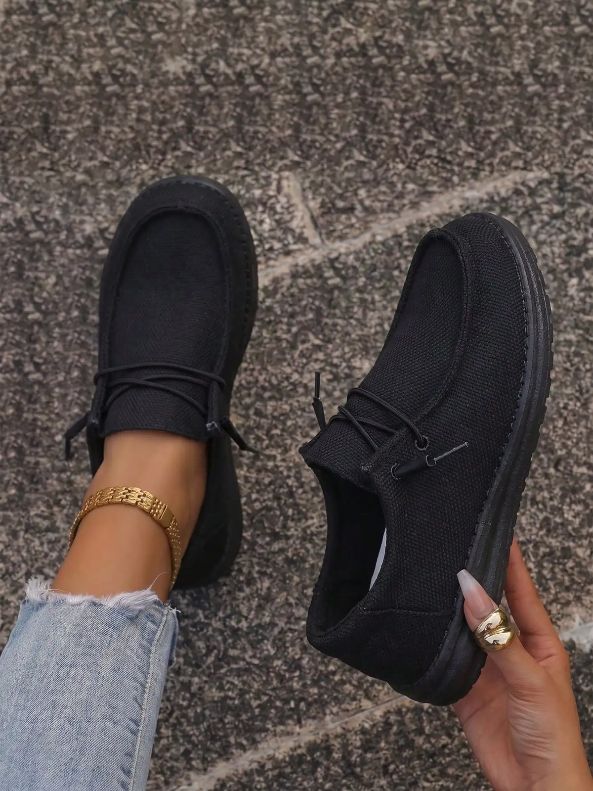 Women's Orthopedic Comfort Slip on Sneakers With Arch Support/And Skin-Friendly Foam Lightweight Walking Shoes Soft Cushioning