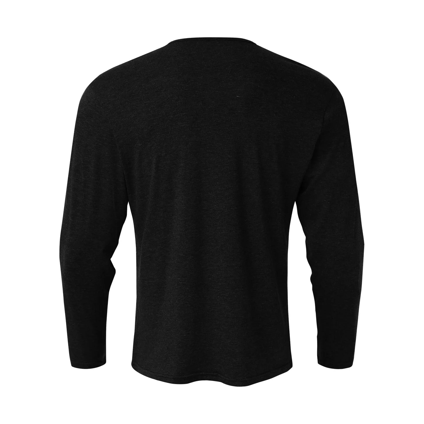 Fashion Men's T-Shirt Solid Color Spring Summer/Casual Long Sleeve Botton Down T Shirts